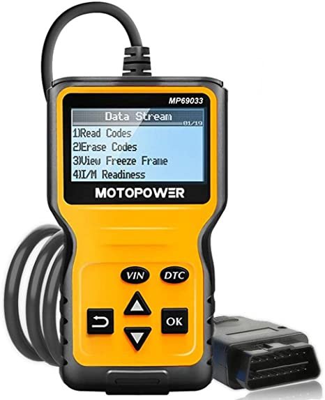 MOTOPOWER MP69033 Car OBD2 Scanner Code Reader Engine Fault Code Reader Scanner CAN Diagnostic
