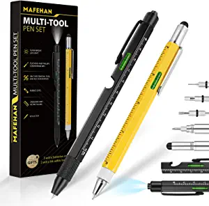 Gifts for Men Dad Him, MAFEHAN 10 in 1 Multi-Tool Pen Set, Father's Day Gifts from Son Daughter Wife