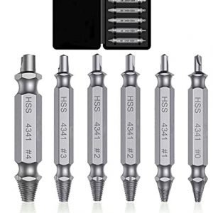 athers Day Gifts - Damaged Screw Extractor Kit Stripped Screw Extractor Set DIY Hand Tools Gadgets Gifts