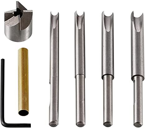 Wood Turning Pen Barrel Kits,Turning Tools, Pen Mandrel MT2 (Pen Mill Kit- 7Pcs)