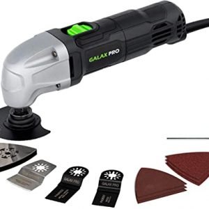 GALAX PRO 22000 OPM 1.5A Oscillating Multi Tool, 3 Degree Oscillating Angle with 3 Pieces Saw Blades