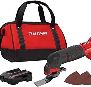 CRAFTSMAN V20 Cordless Oscillating Multi-Tool Kit (CMCE501D1)