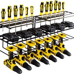 Power Tool Organizer Wall Mount,Tool Organizers And Storage,Tool Storage For Garage Organization,Tools Drill Holder(2Pack)