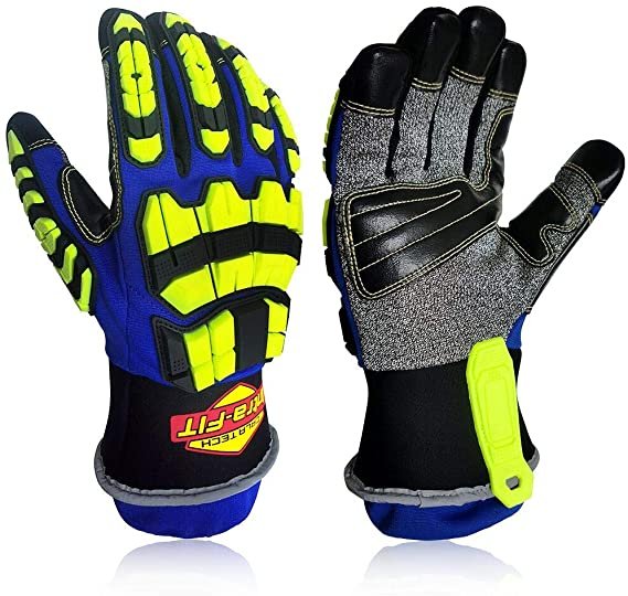 Intra-FIT Heavy-duty Rescue Extrication Glove EN388:2016 Certification , Super Dexterity and Ultra Durability …