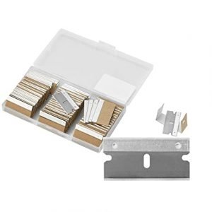 WEGAZ-100PCS Single Edge Razor Blades, Industrial Razor Blades, Safety Razor Blades