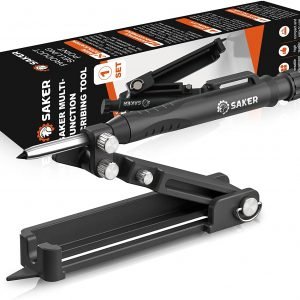 Saker Multi-function Scribing Tool- Construction Pencil- Aluminum Alloy Scribe Tool with Deep Hole Pencil