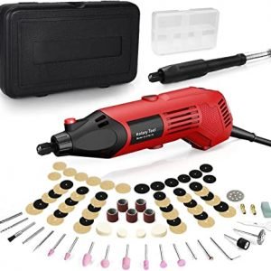Rotary Tool, 160W Rotary Tool Kit with Flex shaft, 85pcs Accessories, 6 Various Speed(8000-35000RPM)