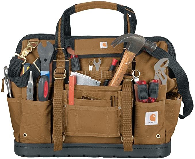 Carhartt 18" Legacy Tool Bag w/Molded Base
